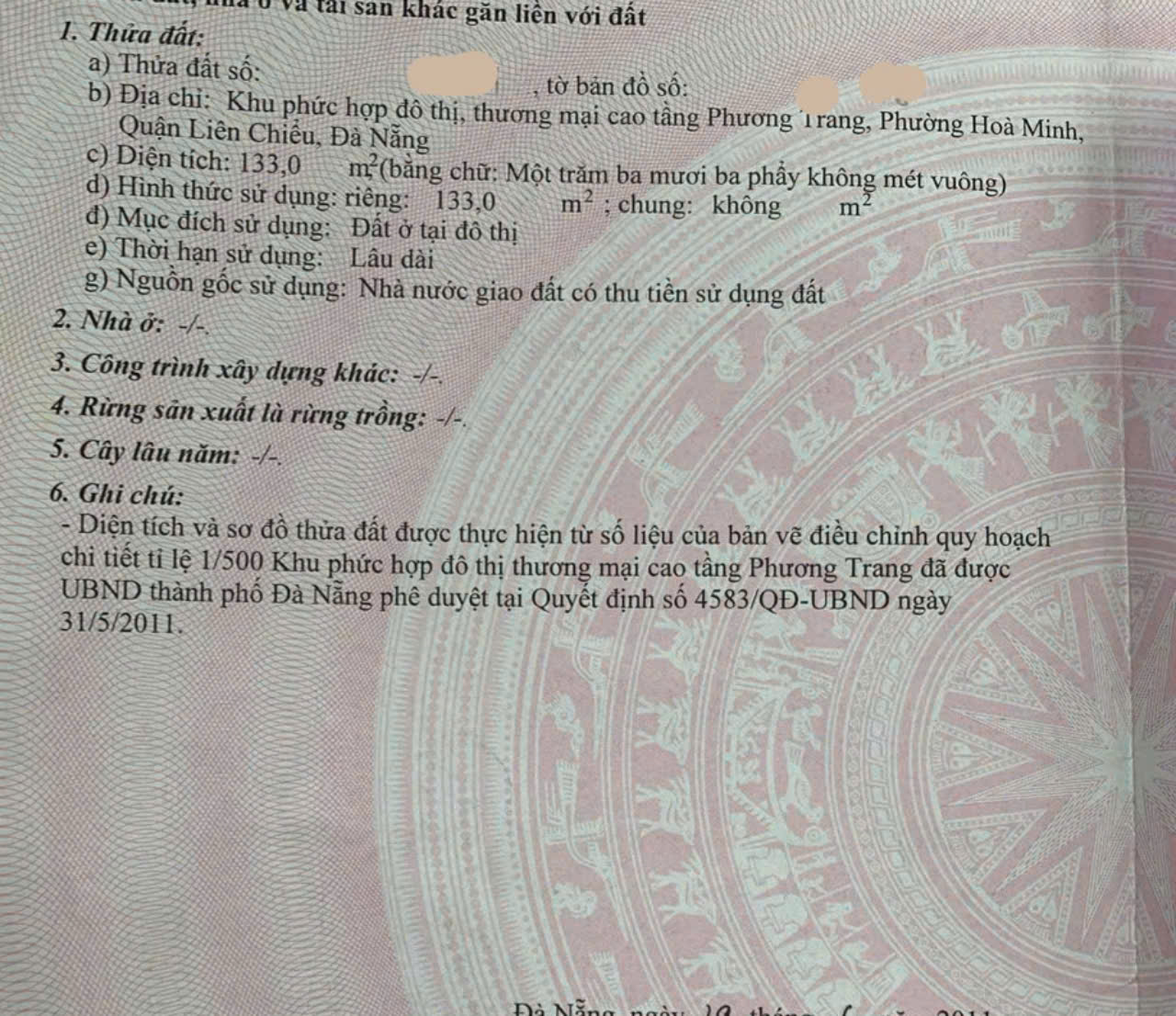 Cần bán gấp đất LÔ GÓC 2 mặt tiền Hà Hồi & Phú Xuân 2 - Ảnh chính